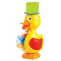 Kaczka Z Kołowrotkiem Do Kąpieli Zabawka Wodna Mały Dzbanek Kapelusz