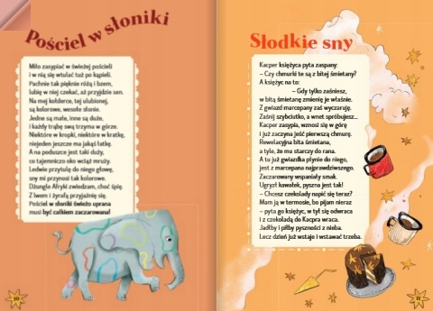 Kołysanki Wiersze na dobranoc Czytanki dla dzieci książeczka