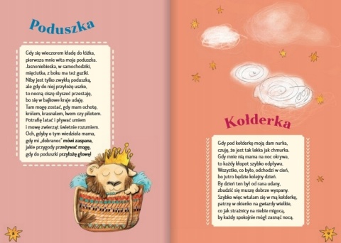 Kołysanki Wiersze na dobranoc Czytanki dla dzieci książeczka