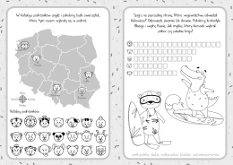 Moja mapa Polski Książeczka edukacyjna dla dzieci Podstawy geografii