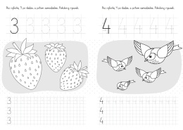 Moje cyferki - edukacyjna książeczka matematyczna dla przedszkolaka