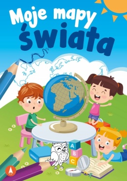 Moje mapy świata książeczka edukacyjna dla dzieci zadania labirynty nauka