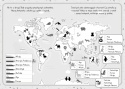 Moje mapy świata książeczka edukacyjna dla dzieci zadania labirynty nauka