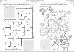 Moje pierwsze labirynty Książeczka dla dzieci zadania edukacyjne