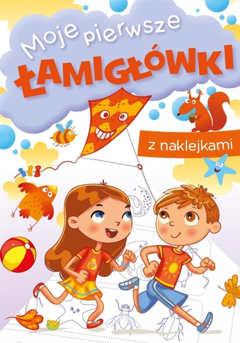 Moje pierwsze łamigłówki Zadania dla dzieci Książeczka edukacyjna