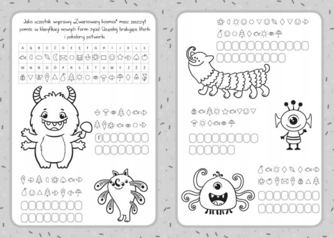 Moje szyfry Wydawnictwo Skrzat książeczka edukacyjna 6+ łamigłówki i zabawy