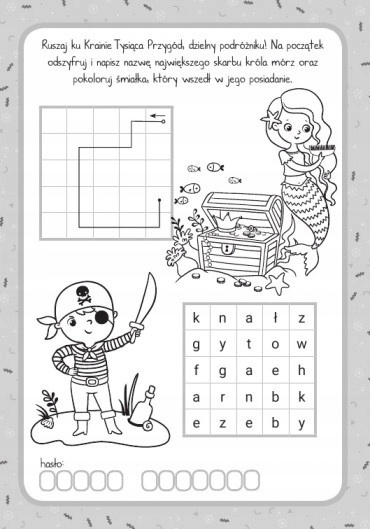 Moje szyfry Wydawnictwo Skrzat książeczka edukacyjna 6+ łamigłówki i zabawy