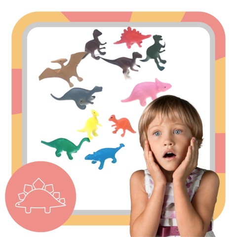 Projektor Latarka Rzutnik Figurki Zwierzęta Dinozaury Slajdy Wzory Zestaw