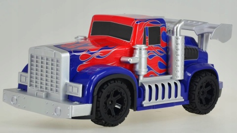 SAMOCHÓD TIR ZDALNIE STEROWANY AUTO DYM ŚWIECI RC