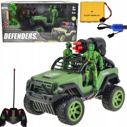 SAMOCHÓD ZDALNIE STEROWANY TERENOWY AUTO NA PILOTA WOJSKOWE WYRZUTNIA