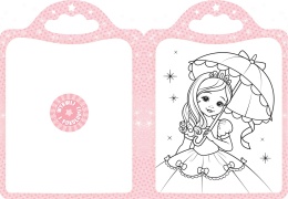 Słodkie królewny Malowanka z naklejkami Zaczarowana kredka Kolorowanka dla Dzieci