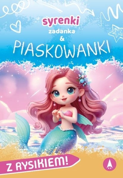 Syrenki Zadanka & piaskowanki Malowanie piaskiem ćwiczenia dla dzieci