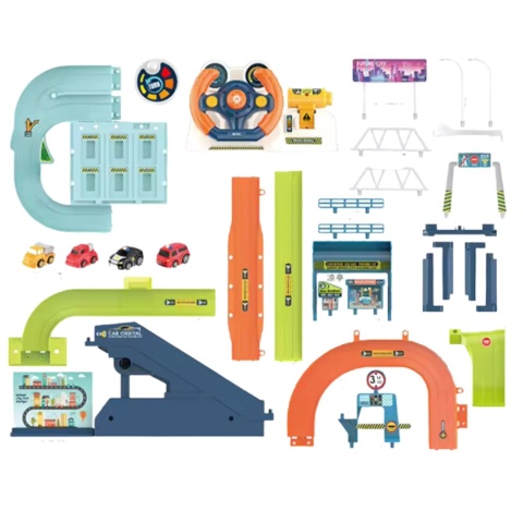 Tor Przeszkód Dla Samochodów Interaktywny Parking Winda Kierownica Auta XXL