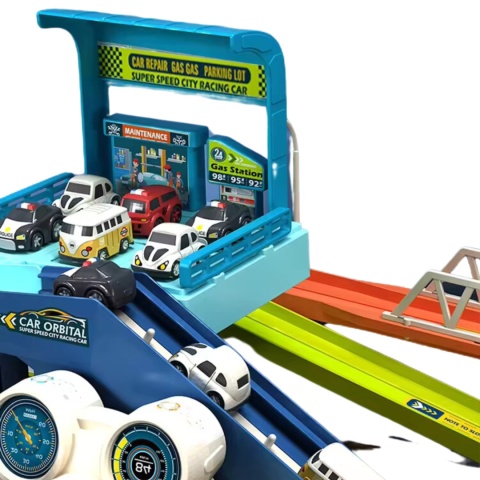 Tor Przeszkód Dla Samochodów Interaktywny Parking Winda Kierownica Auta XXL