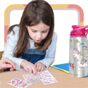 ZESTAW KREATYWNY WYKLEJANKA MALOWANKA DIAMENTOWA BUTELKA BIDON MOZAIKA 5D