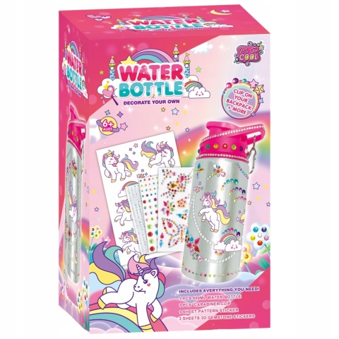 ZESTAW KREATYWNY WYKLEJANKA MALOWANKA DIAMENTOWA BUTELKA BIDON MOZAIKA 5D