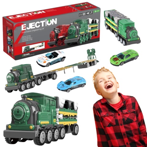 ZESTAW TOR WYŚCIGOWY POCIĄG POJAZD SAMOCHODZIKI EFEKTY DŹWIĘKOWE