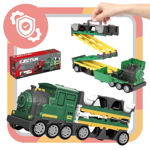 ZESTAW TOR WYŚCIGOWY POCIĄG POJAZD SAMOCHODZIKI EFEKTY DŹWIĘKOWE