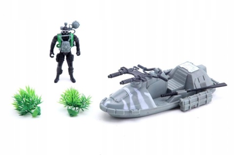 ŻOŁNIERZYKI BAZA ARMIA ZESTAW WOJSKOWY SKUTER WODNY