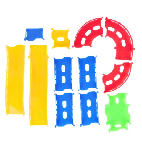 Zestaw Walizka Na Kółkach Plac Budowy Z 5 Autek Miasteczko Akcesoria