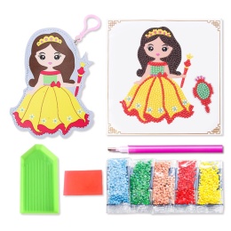 Haft Diamentowy Malowanie Diamentami Zestaw Mozaika 5D Księżniczka