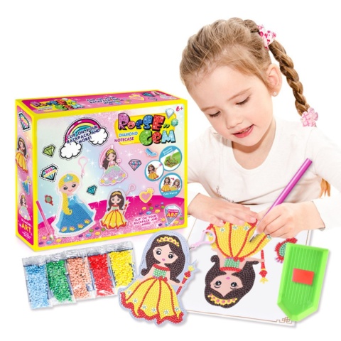 Haft Diamentowy Malowanie Diamentami Zestaw Mozaika 5D Księżniczka