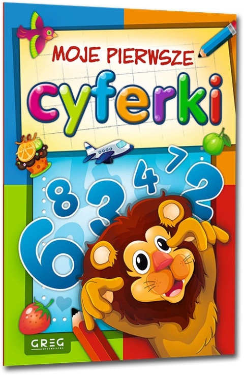 Moje pierwsze cyferki edukacyjna książeczka matematyczna dla przedszkolaka