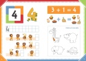 Moje pierwsze cyferki edukacyjna książeczka matematyczna dla przedszkolaka