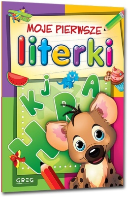 Moje pierwsze literki Greg książeczka edukacyjna alfabet dla dzieci