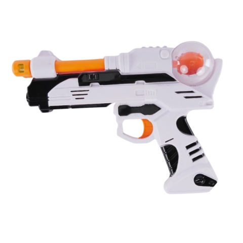 Pistolet Broń Karabin Kosmiczny Świetlny Maska Dyski Zestaw Magiczny