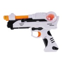 Pistolet Broń Karabin Kosmiczny Świetlny Maska Dyski Zestaw Magiczny