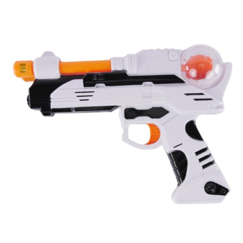 Pistolet Broń Karabin Kosmiczny Świetlny Maska Dyski Zestaw Magiczny