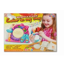 Ramka Na Zdjęcia Odlew Z Gipsu Z Motywem Baletnicy Zestaw Kreatywny