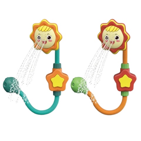 Słuchawka Prysznicowa Słonecznik Zabawka Wodna Do Kąpieli Dla Dzieci