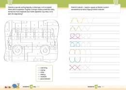 Akademia 4-latka - zeszyt z naklejkami nauka przez zabawę Wydawnictwo GREG