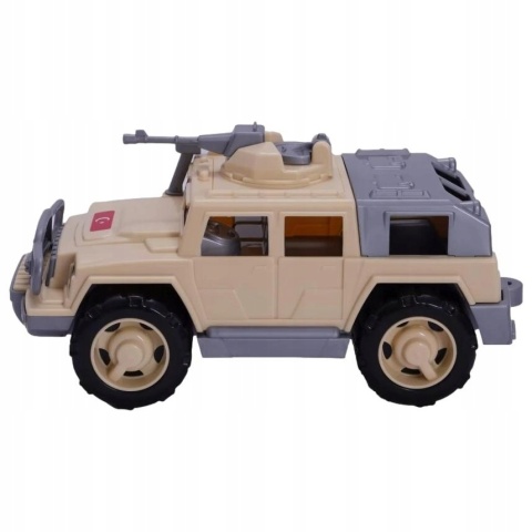 Auto wojskowe pojazd terenowy z ruchomym karabinem maszynowym Polesie