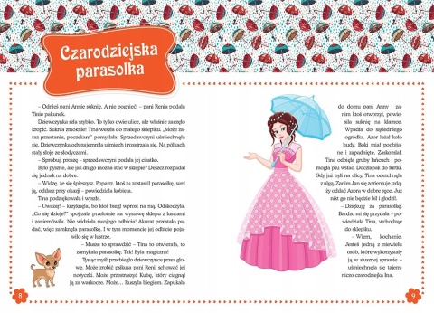 Bajki dla dziewczynek wydawnictwo Greg książki dla dzieci książeczka