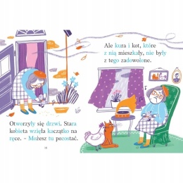 Brzydkie kaczątko książka do nauki czytania z dużymi literami Czytanka