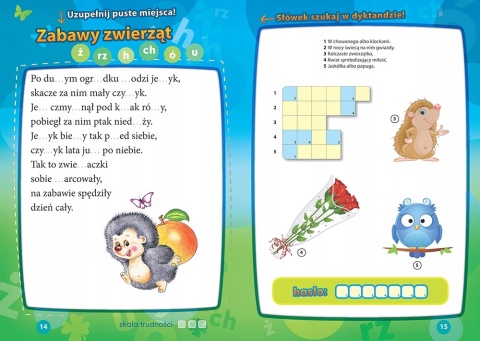 Dyktanda z humorem do klasy 1 ćwiczenia ortograficzne dla dzieci