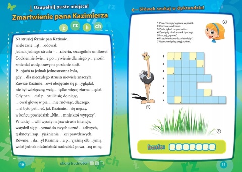 Dyktanda z humorem do klasy 2 ćwiczenia ortograficzne dla dzieci Greg