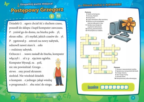 Dyktanda z humorem do klasy 3 ćwiczenia ortograficzne dla dzieci Greg