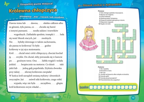 Dyktanda z humorem do klasy 4 ćwiczenia ortograficzne dla dzieci Greg