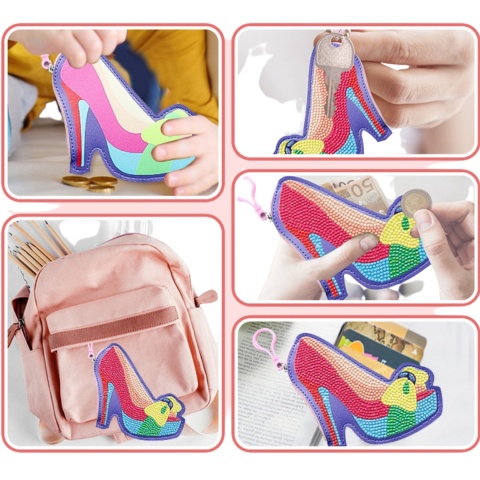 Haft Diamentowy Zestaw Kreatywny Malowanie Diamentami Koraliki Mozaika 5D