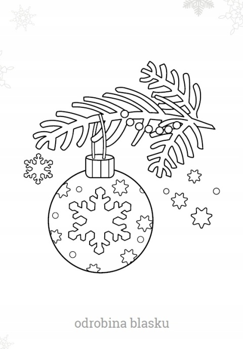 Kolorowanka Magiczne święta dla maluchów Malowanka na prezent dla dzieci