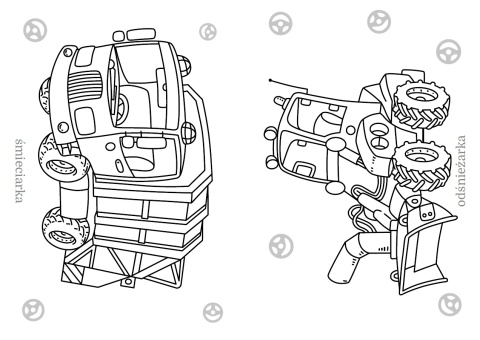Kolorowanka dla maluchów Pojazdy w mieście seria Maluszkowe Malowanie