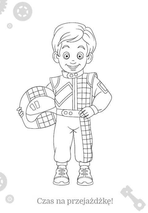 Kolorowanka edukacyjna dla dzieci Malowanka Maluszkowe malowanie Motocykle