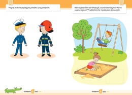 Książeczka edukacyjna dla 2latka naklejki Akademia GREG ćwiczenia i zabawa