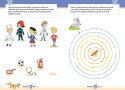 Książeczka edukacyjna dla pięciolatków Akademia 5-latek z naklejkami GREG