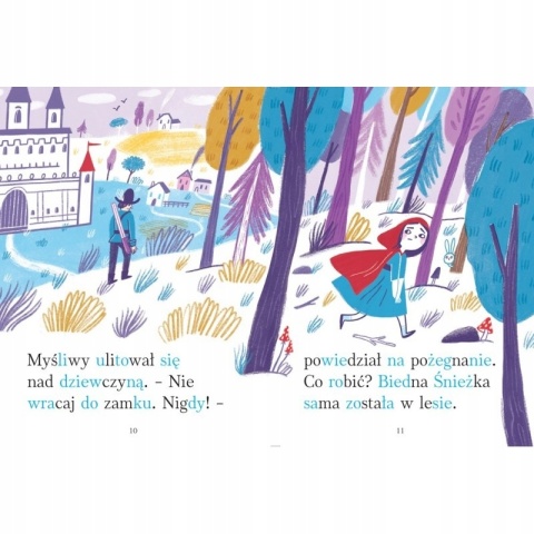 Książka do nauki czytania Już czytam sam Królewna Śnieżka Czytanka Aksjomat