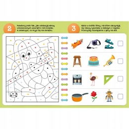 Łamigłówki 5-latka Do nauki do zabawy Książeczka edukacyjna Aksjomat